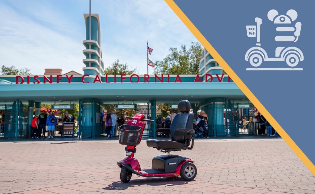 Disney California Adventure Accessibility Guide - Select Scooter Rental