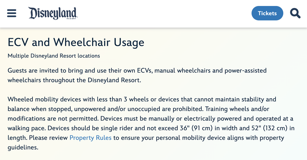 ecv and wheelchair usage
